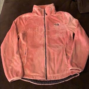 Women’s North Face Jacket- Coral - Size Small